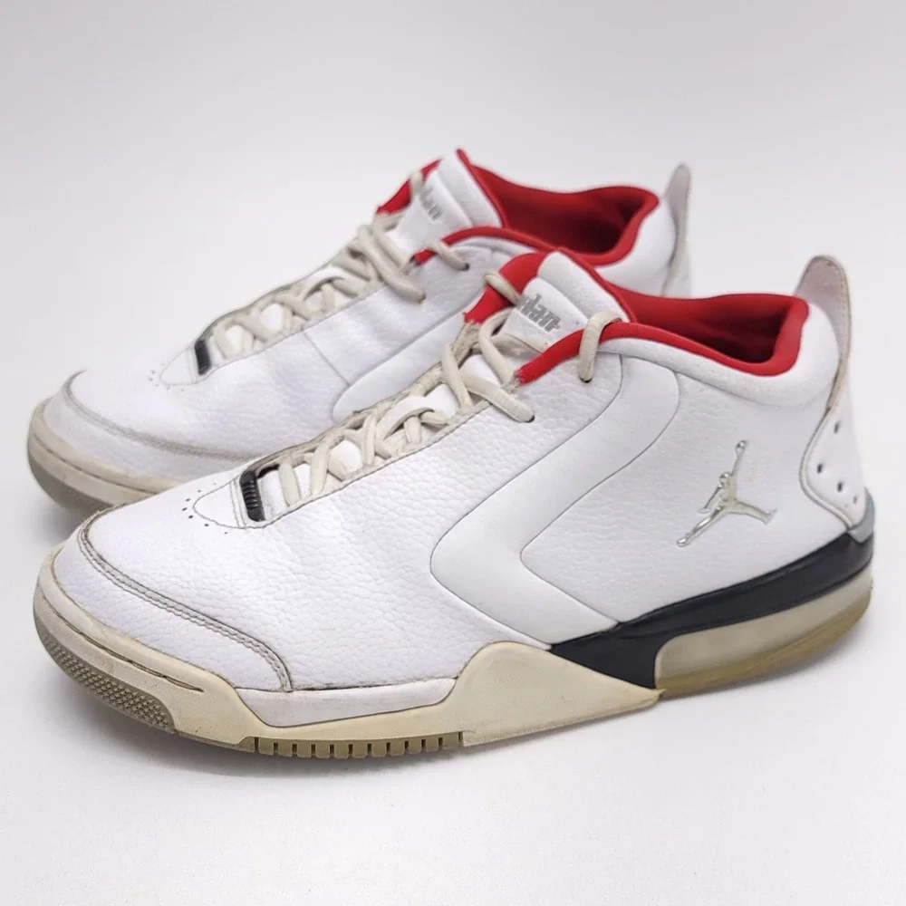 Nike Air Jordan Big Fund White Men's Leather Shoes BV6273-100 Size 10.5 Sneakers